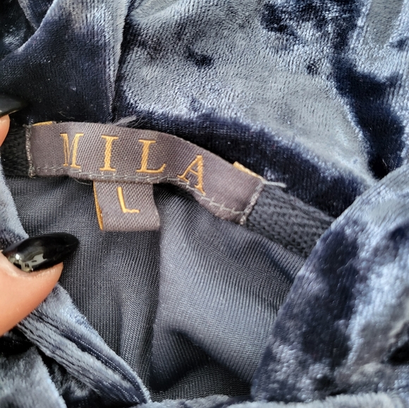 MILA Women's Velour Jacket s:L - Picture 2 of 3